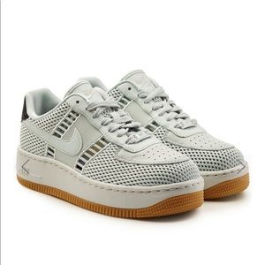 Nike Airforce 1 Upstep. Size 7. Teal.